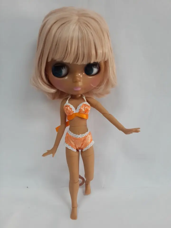 Бесплатная доставка купальники для кукол Blyth шарнирная кукла ледяная 1/6 | Игрушки