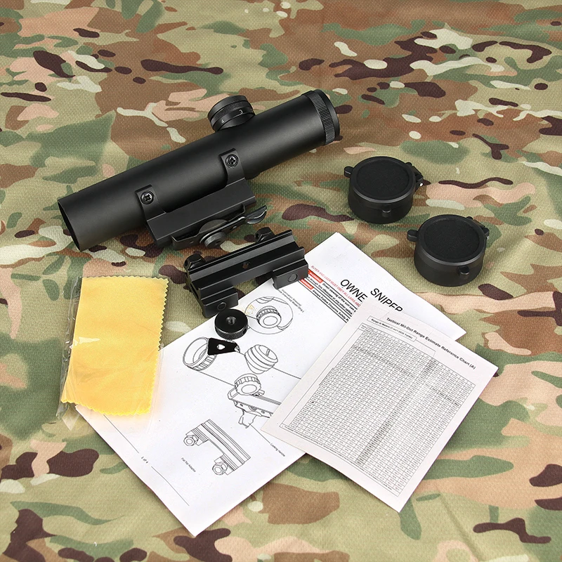 4x22 прицел для снайперской винтовки Охотничий Тактический GZ10006|tactical scope riflescopes|sniper