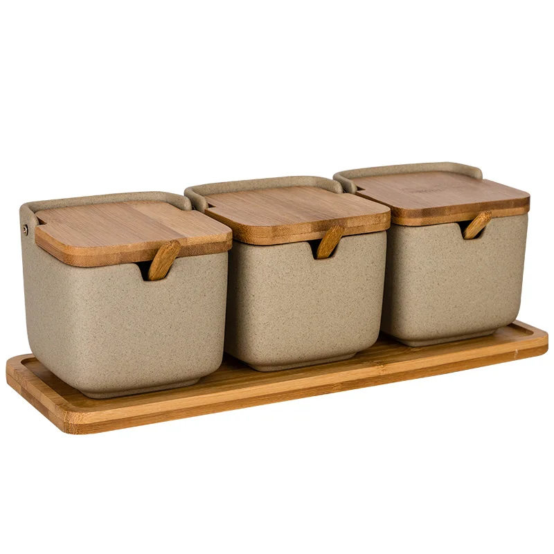 Japan Zakka Style Mark керамическая бутылка для хранения герметичная банка специй