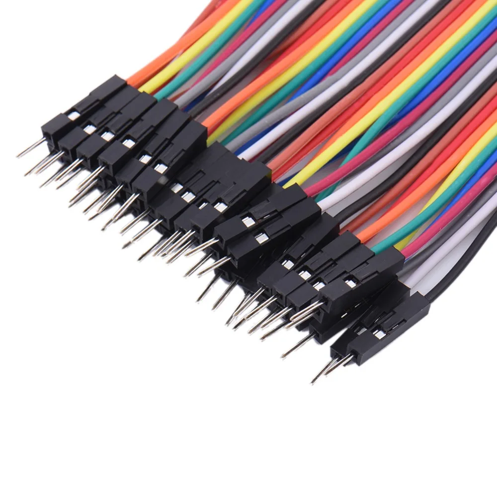Dupont line 40 шт 10 см папа + мама и женщина перемычка провод кабель для Arduino|Детали