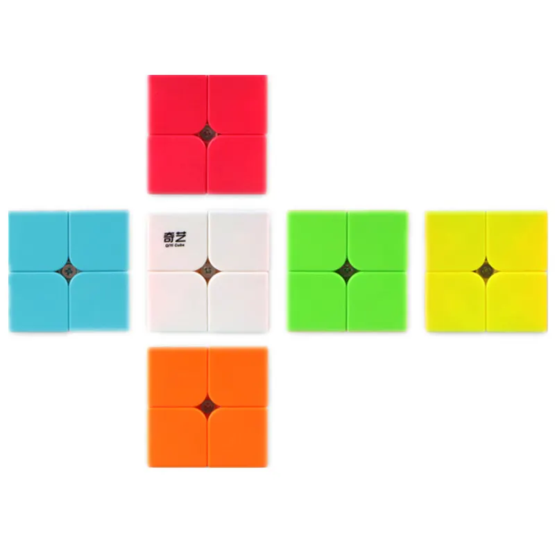 QIYI QIDI 2X2X2 MAGIC 2x2 speed cube подарок головоломка для детский куб обучение мозг смешные
