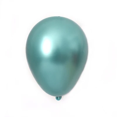 green 100/200 шт 10 дюймов шары из латекса цвета металлик толстые жемчужные металлические хромированные цвета сплава фотографии свадебные украшения воздушный шар - Цвет: green