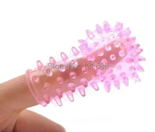 Pleasure Toys Sex Adult Products for men elastic sex crystal finger sleeve free shipping | Красота и здоровье