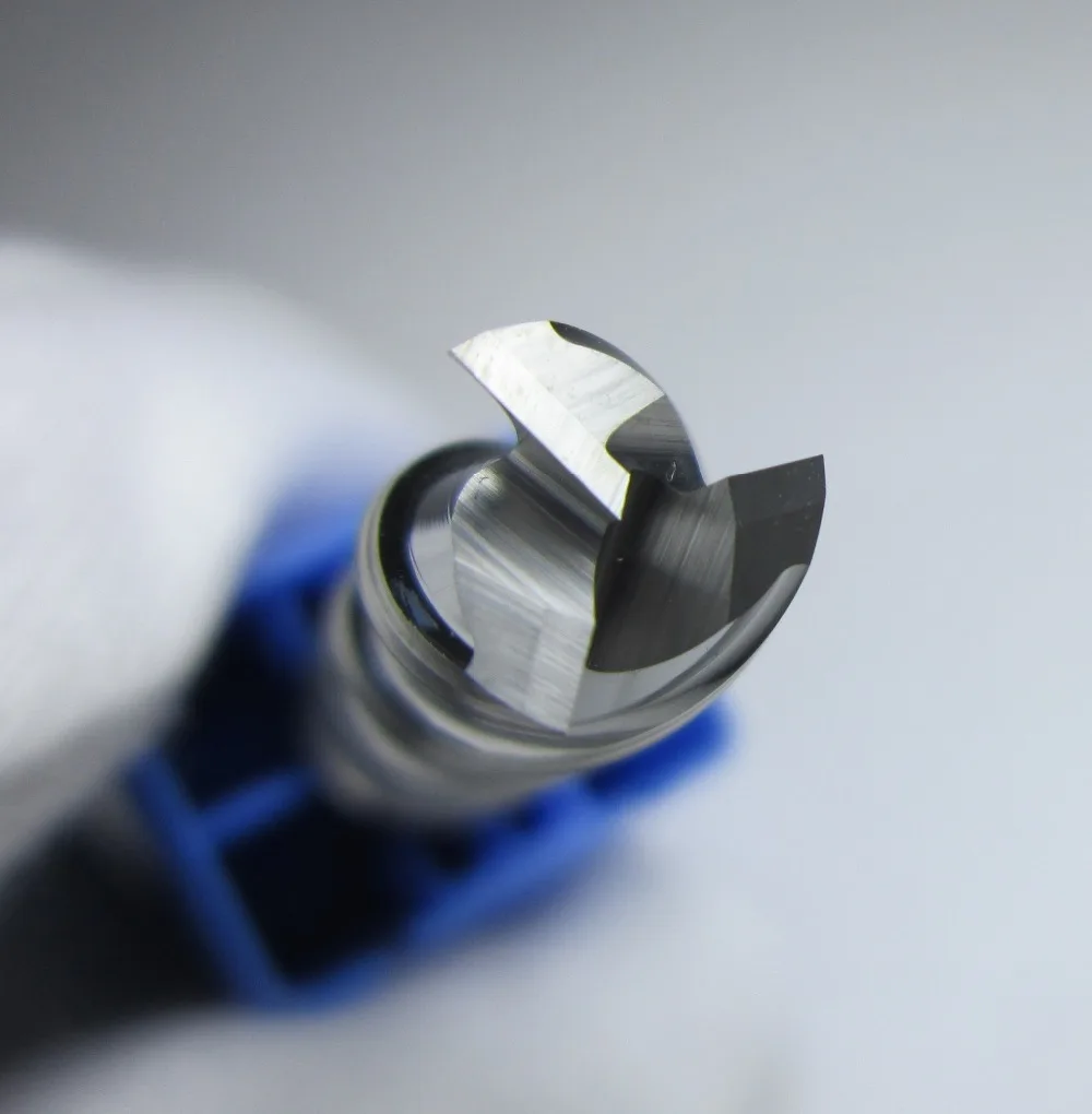 

wholesale 10PCS HRC55 8MM three 3 flutes end mill / milling cutter for hard aluminum uncoated endmills CNC machine lathe 55HRC