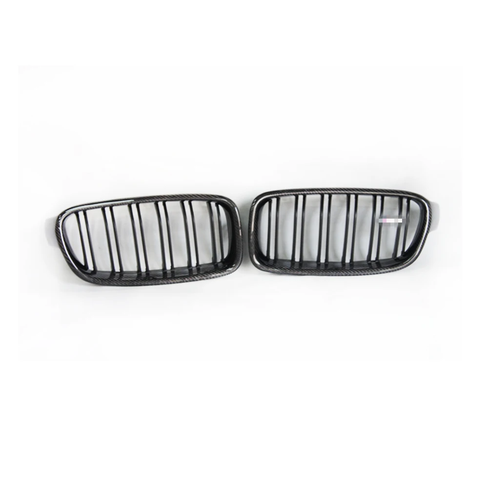 M3 Стиль углеродное волокно + ABS передняя решетка для почек BMW F30 F31 320i 328i 335i 328d седан