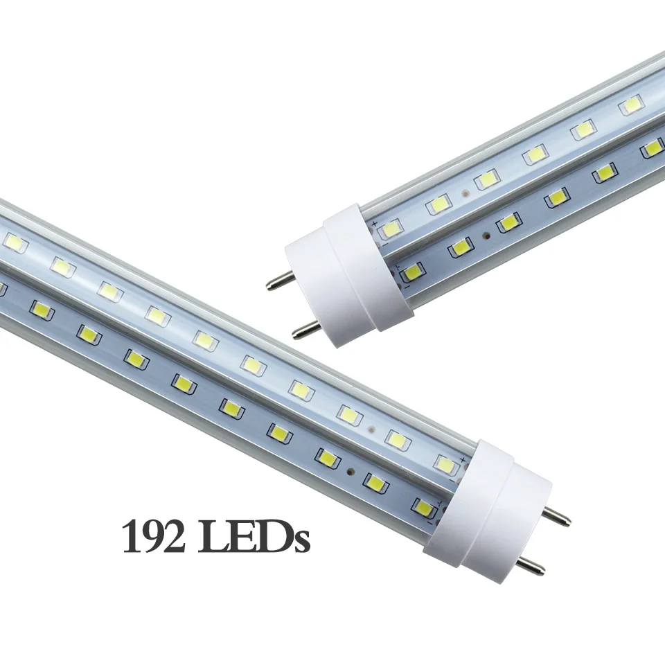 G13 4ft Светодиодная лампа трубка 20W 28W 36W T8 96 Светодиодный 144Led 192LED SMD2835 супер