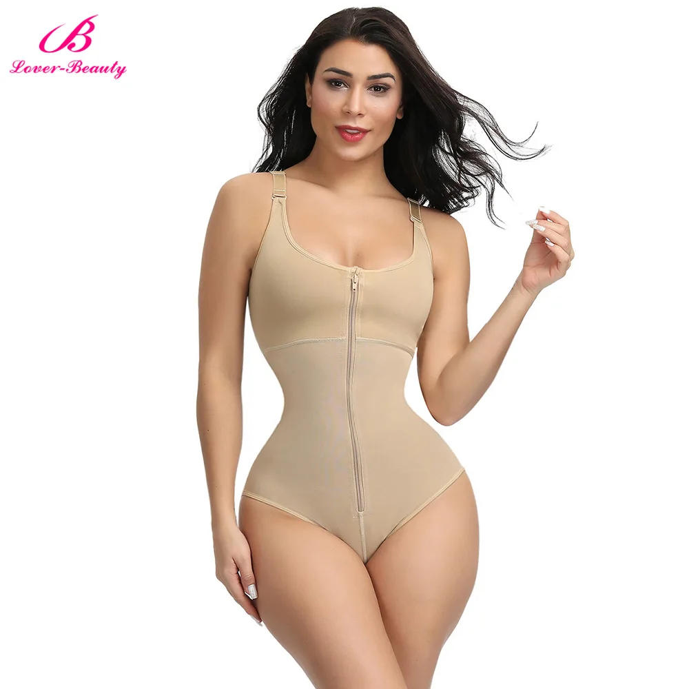 Lover Beauty Women Slimming Bodysuit Shapewear Tummy Control Full Body Shaper Waist Trainer Belt Weight Loss Briefs Underwear