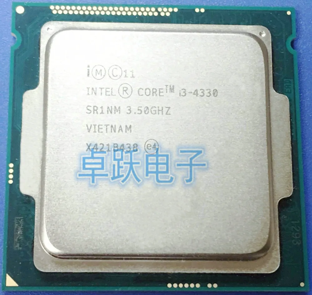 Двухъядерный процессор Intel Core i3 4330 3 5 ГГц 4 Мб для настольного компьютера разъем LGA
