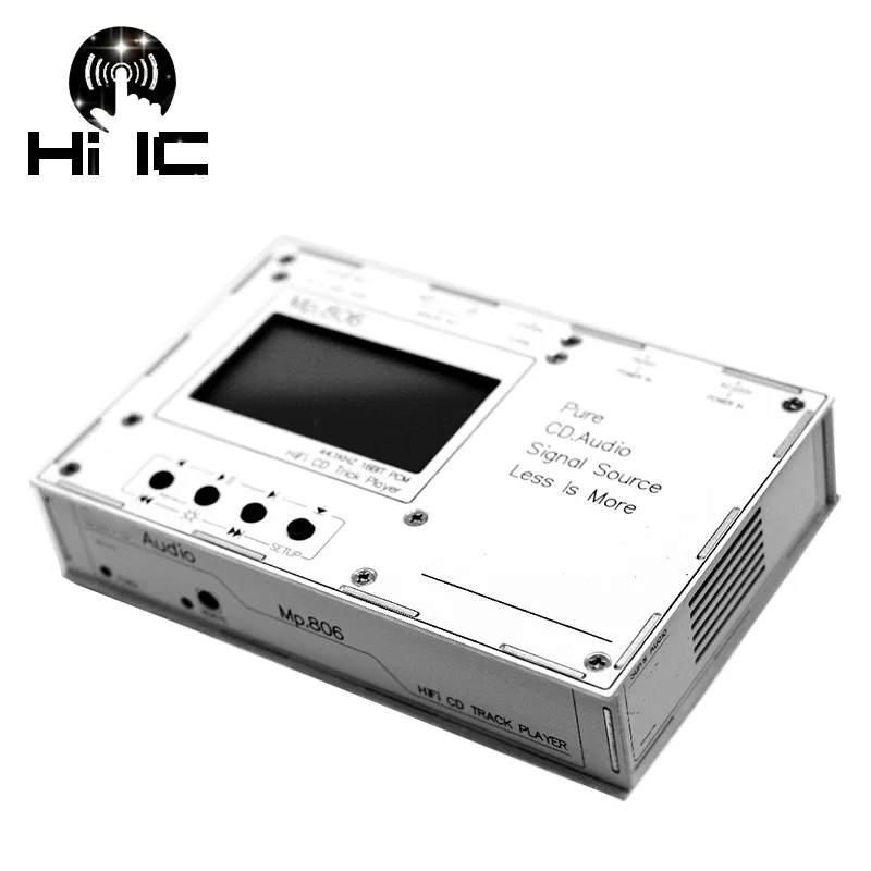 MP806 одночиповый микрокомпьютер SCM WAV цифровой проигрыватель без потерь Музыкальный плеер ЖК-дисплей