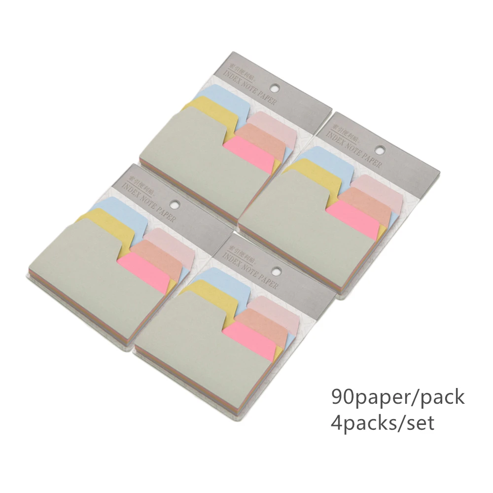 Harphia Sticky index note цветная ручная книга бумажные аксессуары закладки для