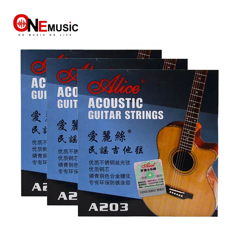 

Alice A203SL Acoustic Guitar Strings 011-052 Folk guitar string