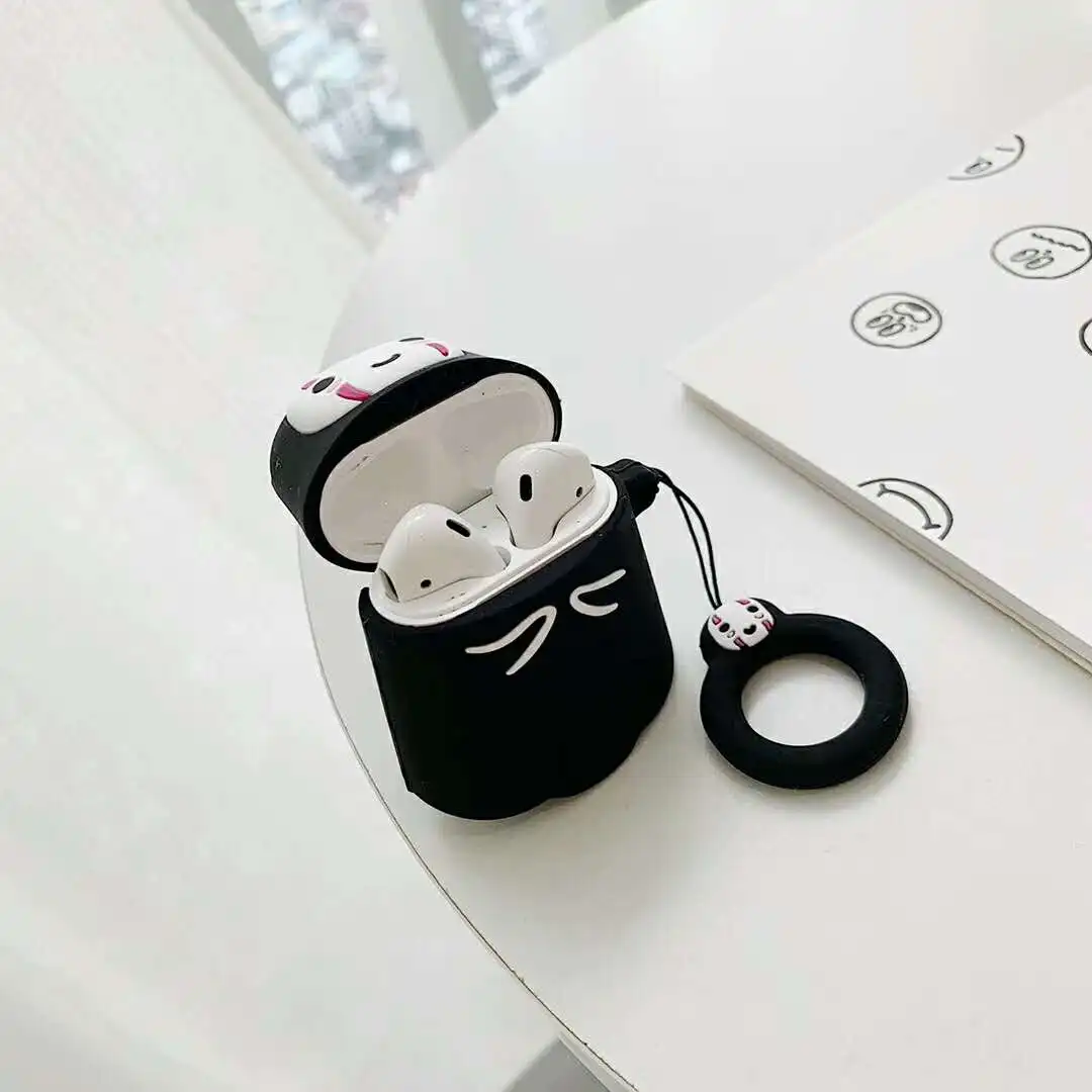 Высококачественный мягкий силиконовый чехол для наушников Airpods 1 2 беспроводной |