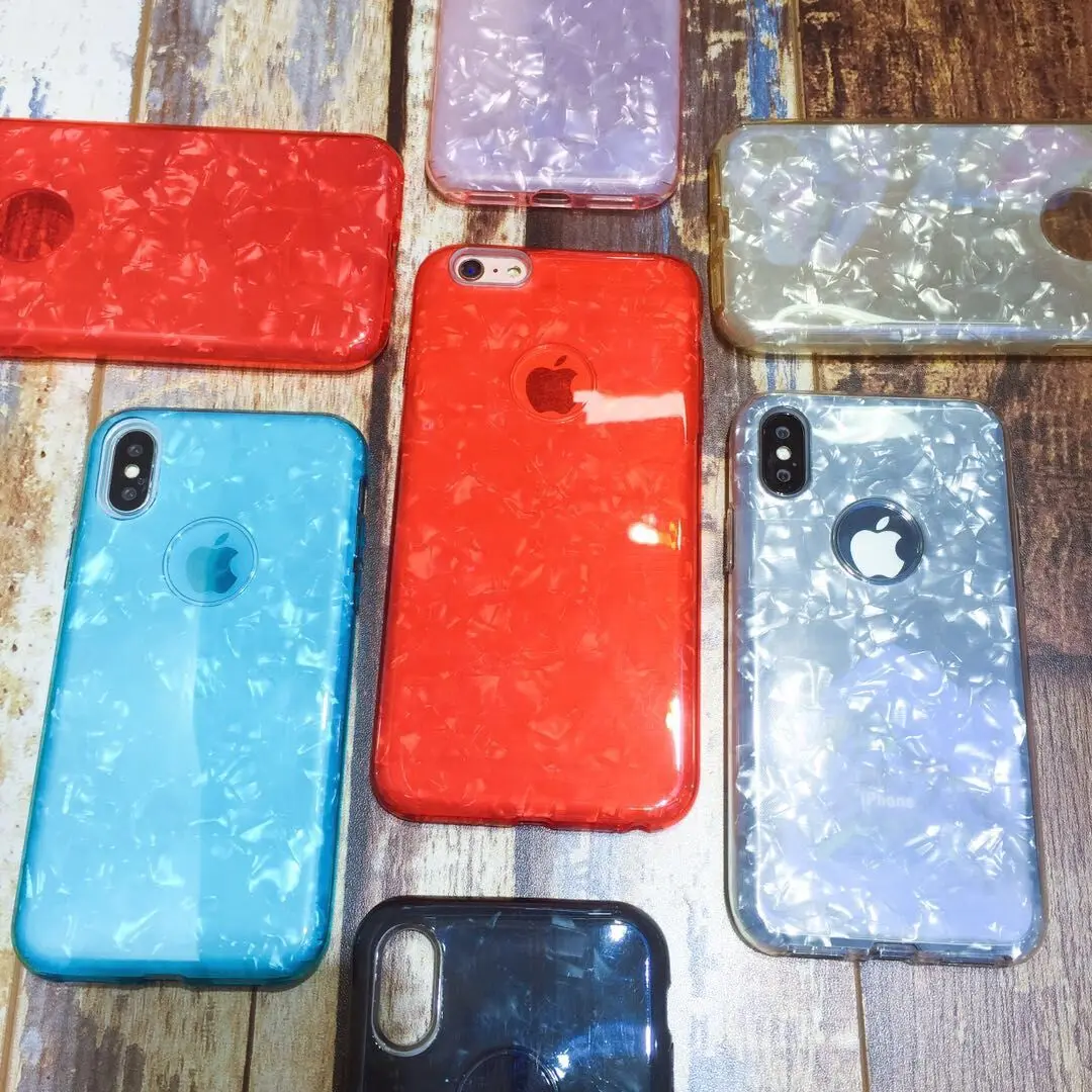 Блестящий чехол для iPhone 11 Pro Max 7 8 6 6s Plus X XR XS прозрачный мягкий силиконовый из ТПУ |