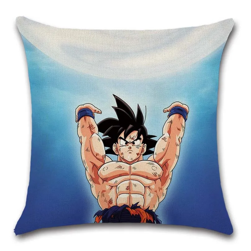 1 Мультфильм Dragon ball Сон Гоку Чехлы вечерние декоративный стул магазин сиденья домашнее украшение для дивана дети друг подарок настоящее наволочка - Цвет: 1