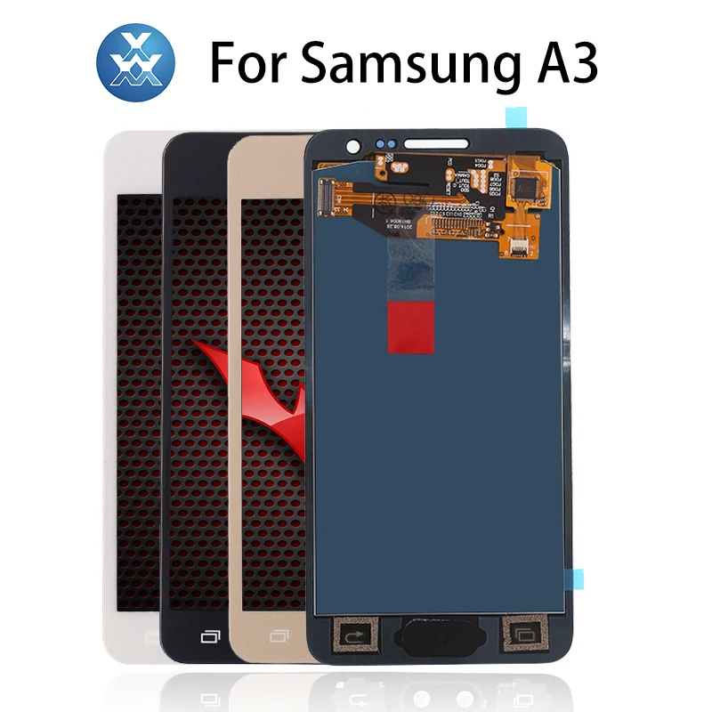 For Samsung Galaxy A3 2015 A300 LCD Display Touch Screen Digitizer Assembly SM-A300FN/DS With Home Bottom Replacement | Мобильные