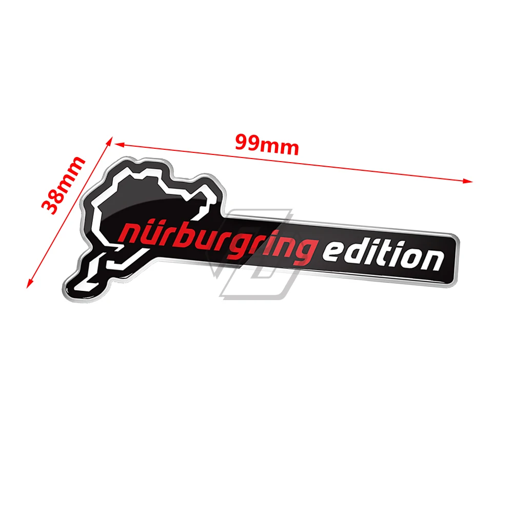 3D резиновая наклейка Nurburgring на мотоцикл танк Мотокросс гоночный стикер наклейки