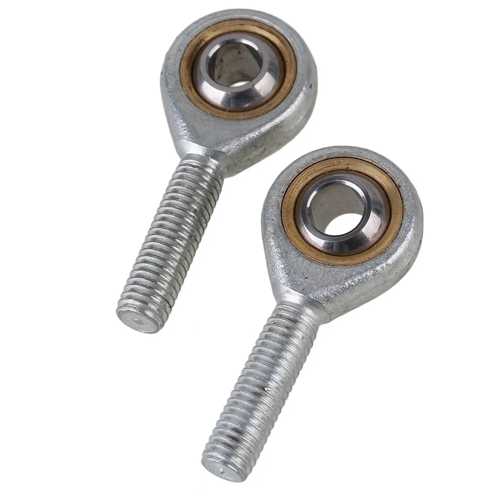 Серебряный 8 мм Высокоточный мужской метрический левый резьбовой стержень