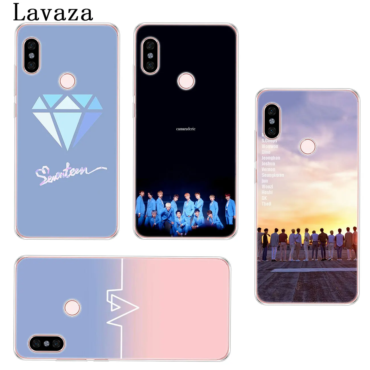 Твердый чехол для телефона Lavaza Seventeen JUN DK JOSHUA kpop Xiaomi Redmi 8A 7A 6A 5A K20 K30 Note 8 8T 7 5 6 Pro |