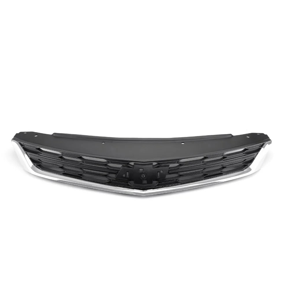 Areyourshop передний бампер автомобиля верх гриль средний Нижний решетка для Chevrolet Cruze- ABS Пластик авто аксессуары