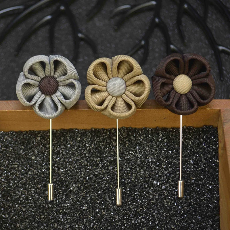 Изделия ручной работы mdiger цветочный брошь на шпильке для мужские свадебные