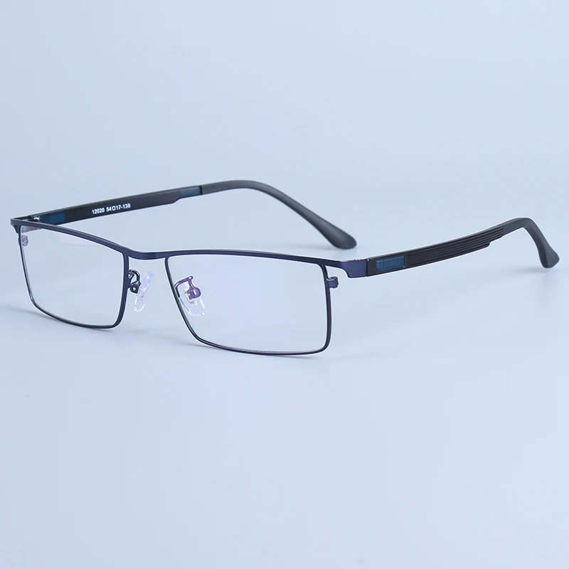 RS12020 blue Belmon, оправа для очков, для мужчин, компьютерная, оптическая, по рецепту, близорукость, ботан, прозрачные линзы, очки для глаз, оправа для очков, для мужчин, RS12020 - Цвет оправы: RS12020 blue