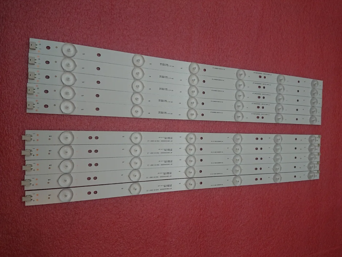 Комплект) 10 шт. светодиодный подсветка полосы для 49D1000 49C1000 850095046 LB-C490F13-E2-L-G1-SE2 LB-C490F13-E2-L-G1-SE3 SVJ490A06 A09