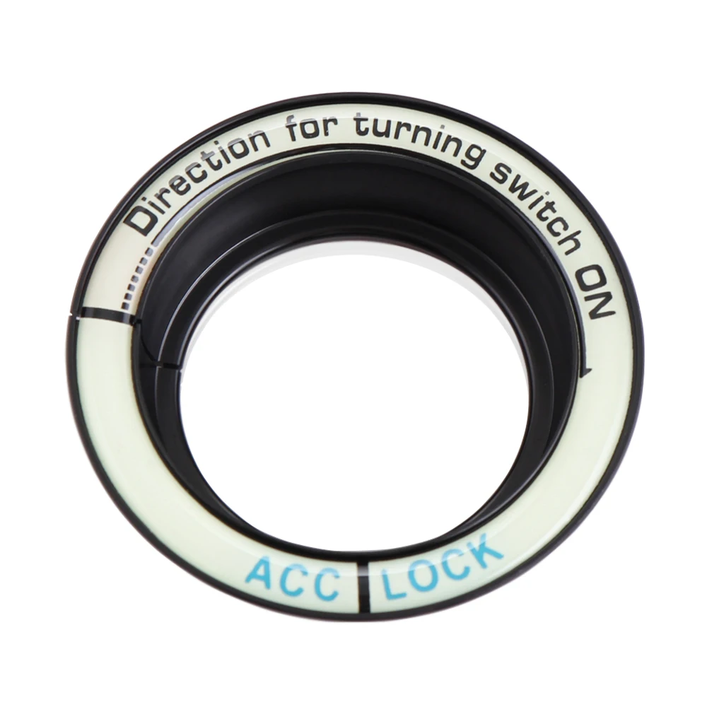 Авто Автомобильный ключ зажигания кольцо отделка круглая накладка на отверстие