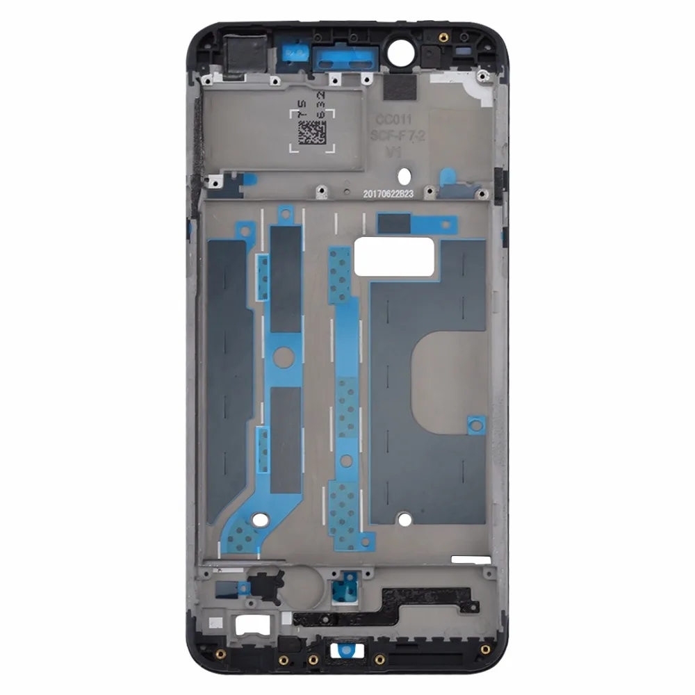 Спереди Корпус пластина для ободка рамки ЖК-экрана для OPPO A77/F3