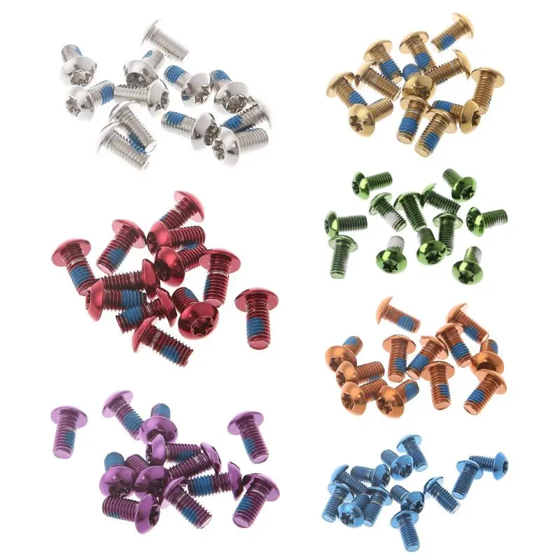 12 шт./пакет велосипедные тормозные винты для дисков болт из легированной стали