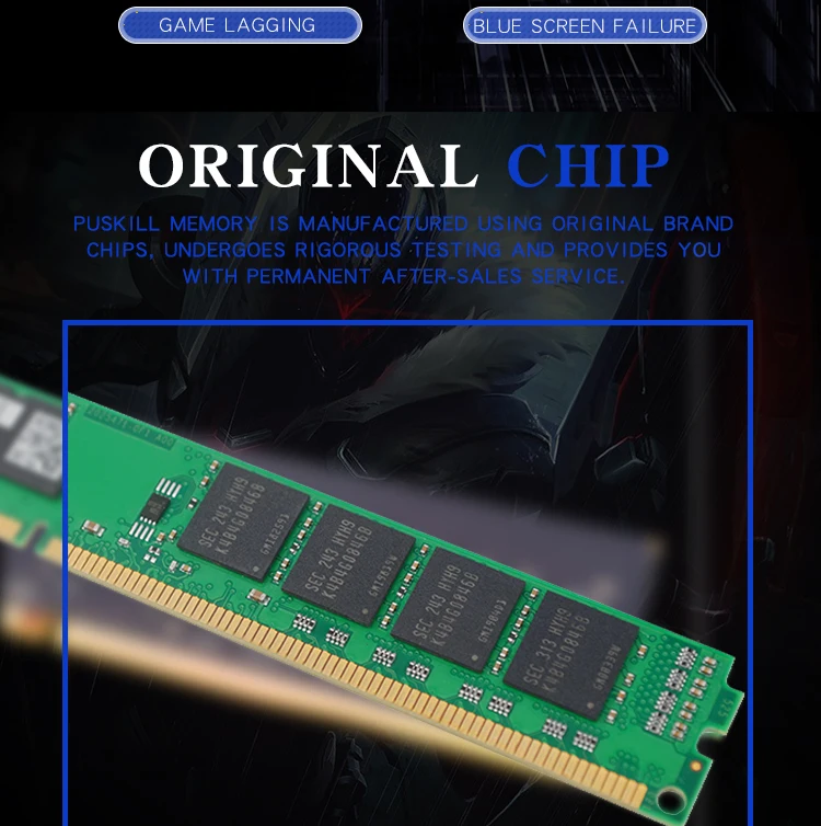 PUSKILL memoria ram DDR3 8 GB 4 GB 2 GB 1333 1600 MHz настольная память 240pin 1,5 V для ПК ram