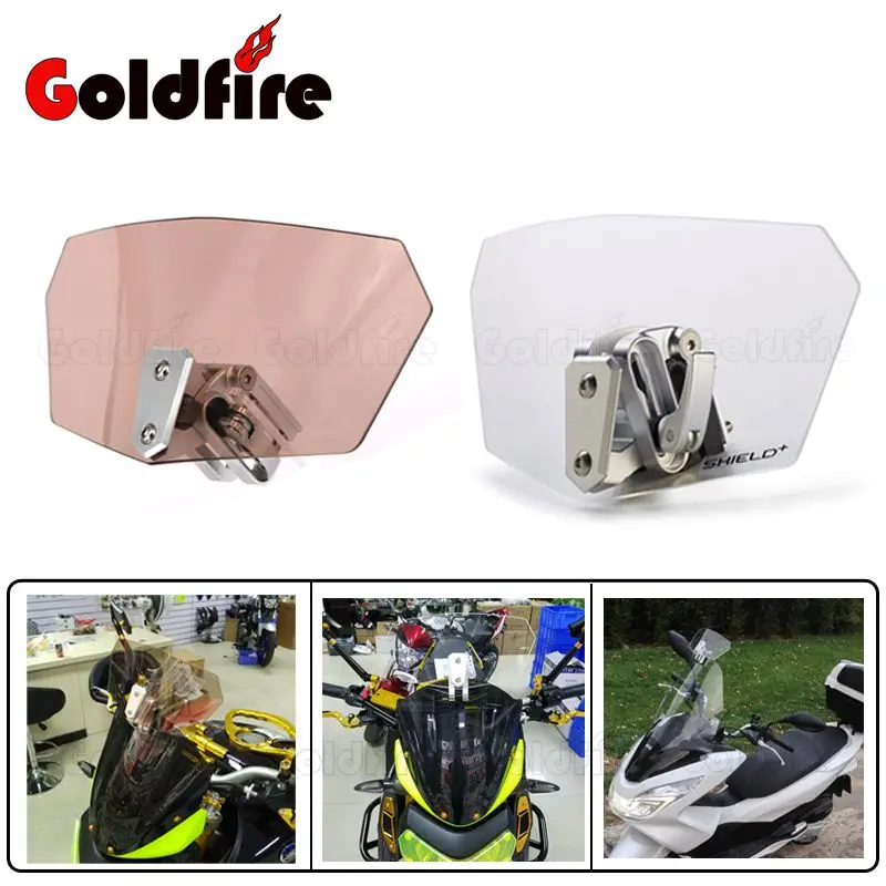 

Motorcycle Adjustable Windshield Bolt-On Variable Windscreen For Suzuki GSXR600 750 1000 GSXR1300 GSR GSF K1 K3 K5 K7 K8 K9