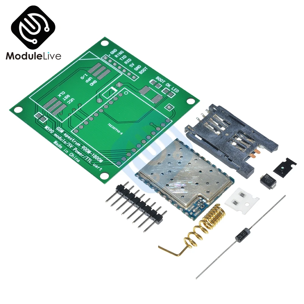 M590E GSM GPRS плата частотного модуля комплект SMS сообщений наборы для рукоделия M590