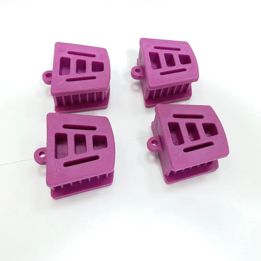 Стоматологическая фиолетовая окклазная подушечка размер L для ухода за полостью