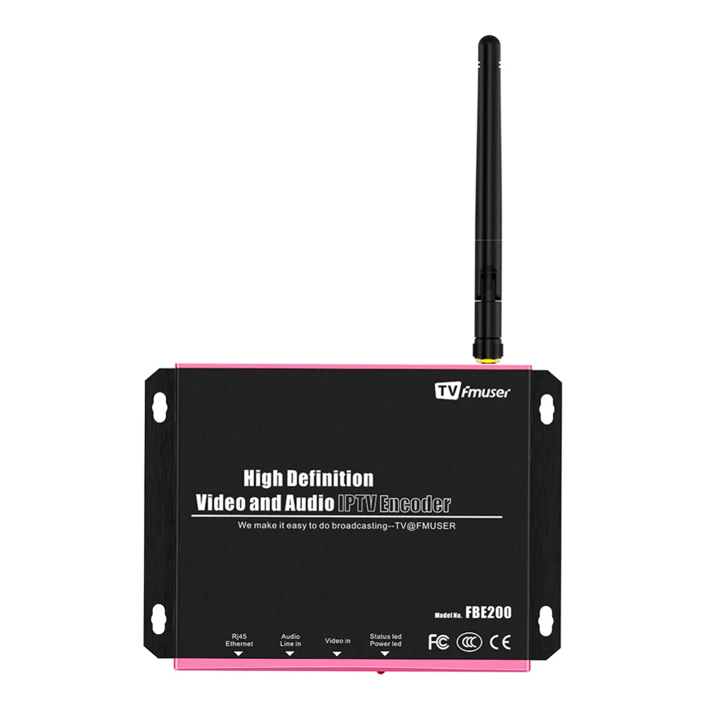 FMUSER FBE200 H.264 H.265 HD IPTV прямой трансляции HDMI в IP беспроводной WIFI для проекта