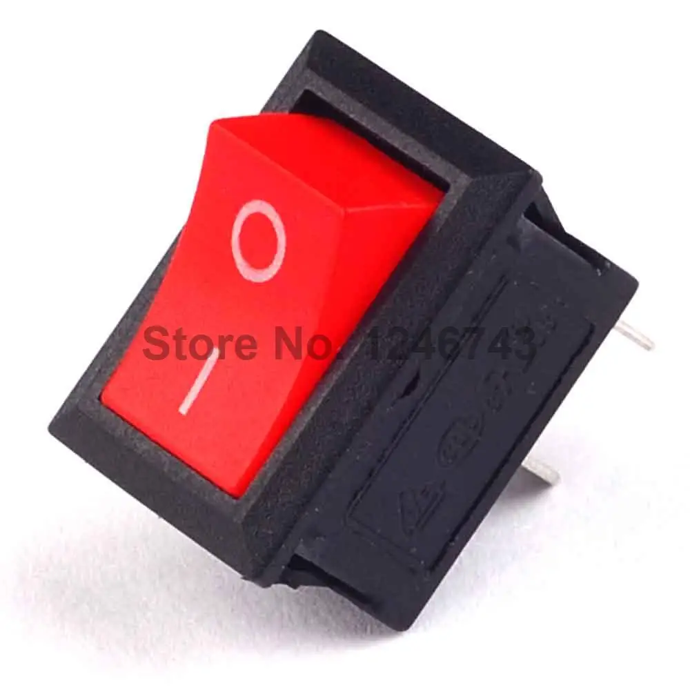 5 шт. встроенный кнопочный мини Переключатель KCD117|on/off rocker switch|switch switchswitch 2pin |