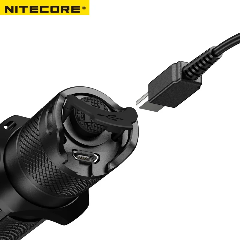 Светодиодный тактический фонарик NITECORE MH25GTS CREE XHP35 HD 1800 лм зарядка через USB