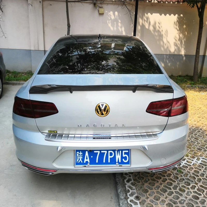 Passat B8- спойлер для Volkswagen Passat B8 спойлер Magotan углеродное волокно после смолы цвет спойлер