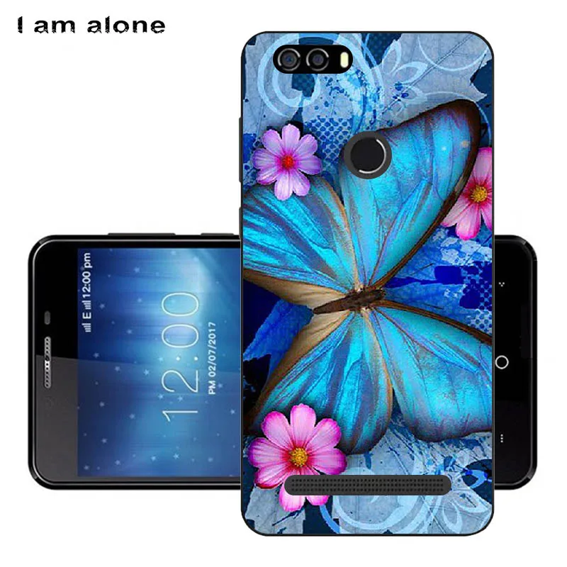 Solf TPU W45 Чехол для телефона I am alone, для Leagoo power 2,, 5,0 дюйма, мягкий ТПУ, мобильный модный, с мультяшным принтом, для Leagoo power 2 - Цвет: Solf TPU W45