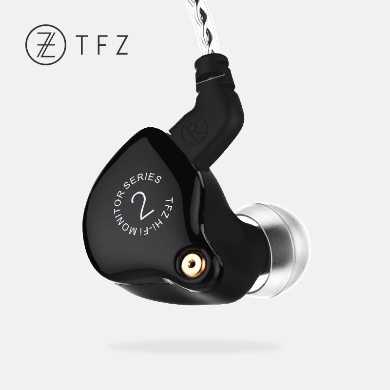 TFZ Серия 2 HIFI монитор наушники-вкладыши двойной динамический 3 5 мм разъем