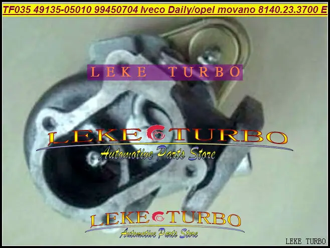 Турбокомпрессор TF035 49135-05010 53149886445 99450704 49135 05010 для IVECO Daily 2 Master Opel Movano 8140.23.3700 2.8L |