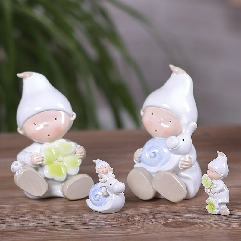 Украшения для дома аксессуары милая кукла-эльф копилка украшения детской