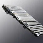 Штампы для работы с кожей, металлические, для резьбы по коже