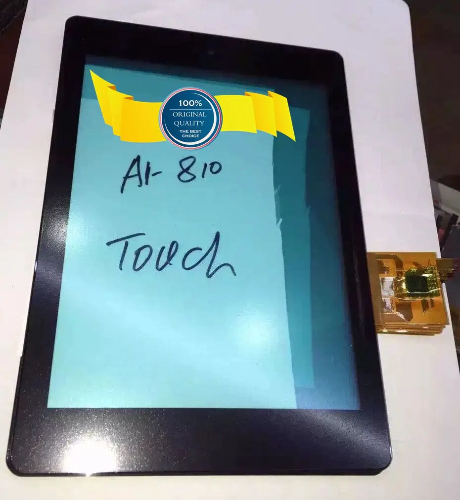 Проверенное стекло для сенсорного экрана планшета Acer Iconia Tab A1 810 Бесплатная
