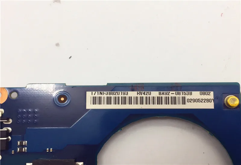 Для Samsung RV420 RV720 RV520 E3530 S3530 материнская плата для ноутбука BA92 08618A 08153B DDR3