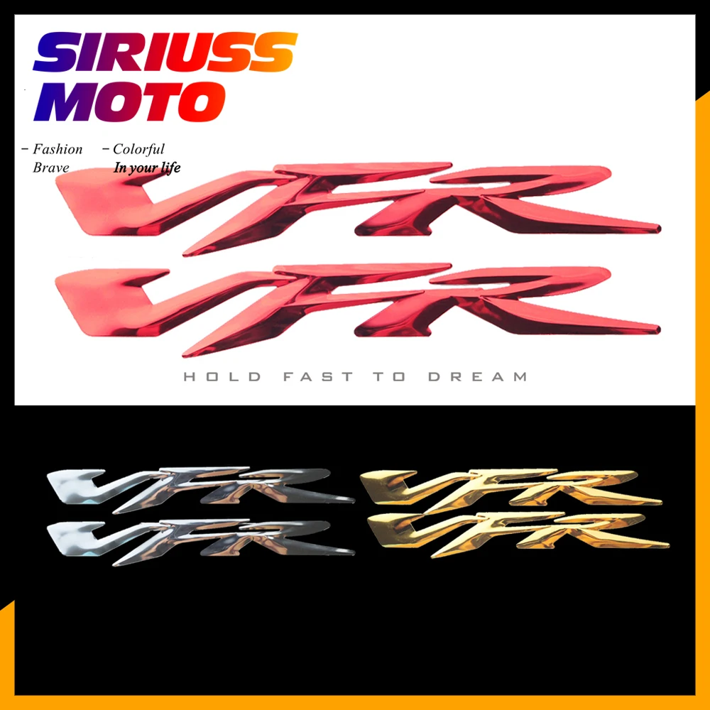 

Motorcycle 3D VFR Stickers Motobike Moto Tank Decorated Decals Sticker case for HONDA VFR 400R NC35 750 750C 750F