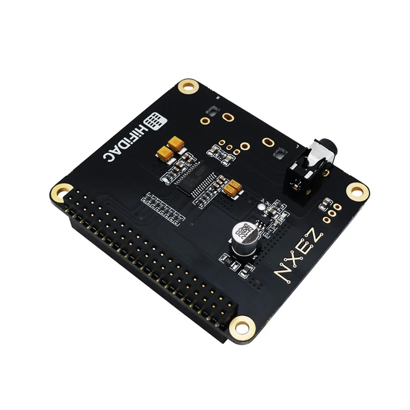 Raspberry Pi Hifibox DAC Плата расширения звук I2S Бесплатная доставка|Аксессуары для