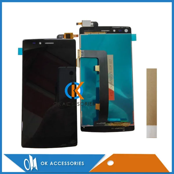 ЖК дисплей и сенсорный дигитайзер в сборе с лентой для Vernee Apollo Lite|Экраны