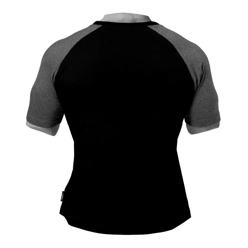 2019 Горилла новая футболка с короткими рукавами мужская хлопковая реглан рукавом