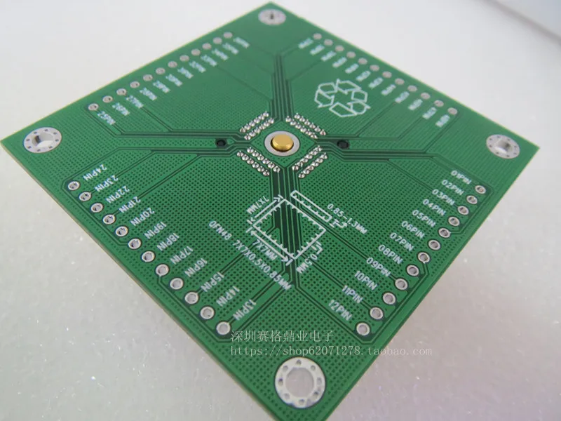 QFN 48(56)BT 0.5 01 QFN48 7X7mm шаг 0 5 мм IC Тесты сиденье скамья гнездо адаптера