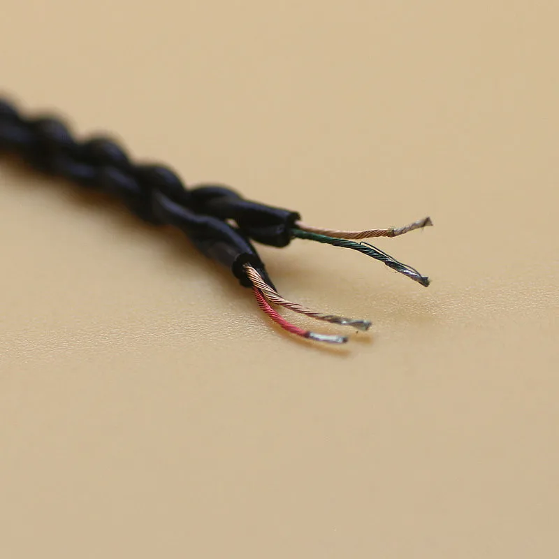 10 шт. DIY ie800 наушники кабель монокристаллическая медная проволока 14 core X4 high-end